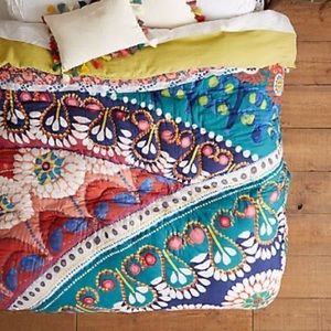 Zocalo Embroidered Quilt from Anthro!